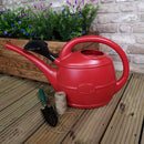 5/10L Ward Garden Watering Can with Rose - Red