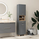 HOMCOM Bathroom Storage Unit With Open Shelves And Drawer