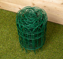Green PVC Coated Metal Garden Patio Border Fencing