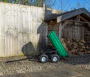 75L Heavy Duty Tipping Garden Dump Truck with 200kg Capacity with Wheels & Pull Handle
