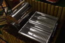 Portable Barrel Style Charcoal Camping Barbecue / BBQ