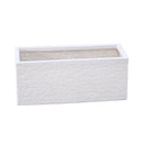 25cm Plastic Slate Effect Garden Patio Trough in Stone