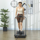 HOMCOM Foldable Walking Treadmill W/ LED Display