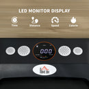 HOMCOM Foldable Walking Treadmill W/ LED Display