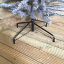 244cm / 8ft Wrapped Pencil Pine Grey Christmas Tree with 460 Tips