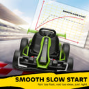 HOMCOM 24V Electric Go Kart For Kids With Adjustable Seat