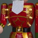 80cm Light up Christmas Nutcracker Soldier Decoration with LEDs