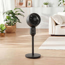 HOMCOM 9" Pedestal Cooling Fan With Adjustable Speed, Black