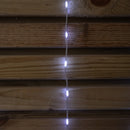 1.2 x 1.1m Christmas Window Curtain Light with 327 Cool White LEDs