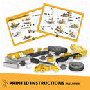 Creative Builder Wheeled Loader Machinery Set