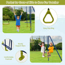 3-in-1 Multifunctional A-Frame Swing Set