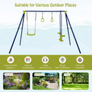 3-in-1 Multifunctional A-Frame Swing Set