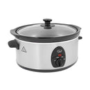 Quest Slow Cooker 3.5L - Stainless Steel