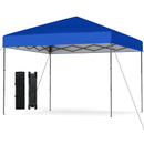 300 X 295 Cm Pop Up Canopy Tent With Portable Carrying Bag And Wind Ropes-Blue