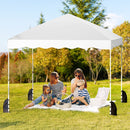 300 X 300 Cm Pop Up Canopy Tent With Wheeled Bag-White