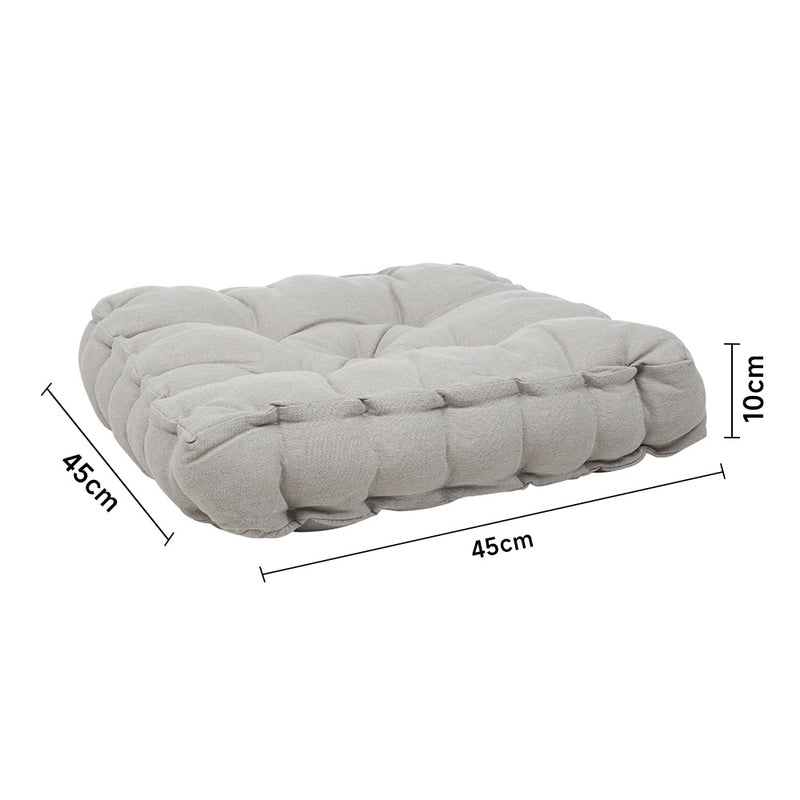 Breeins Square Chair Seat Cushion Pad with Handle