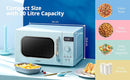Comfee 800W 20L Retro Microwave Oven with LED Display