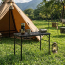 Breeins Portable Height Adjustable Camping Folding Table