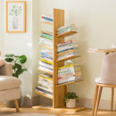 Livingandhome 7-Tier Wooden Tree Bookshelf