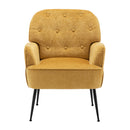 Livingandhome Contemporary Chenille Chair