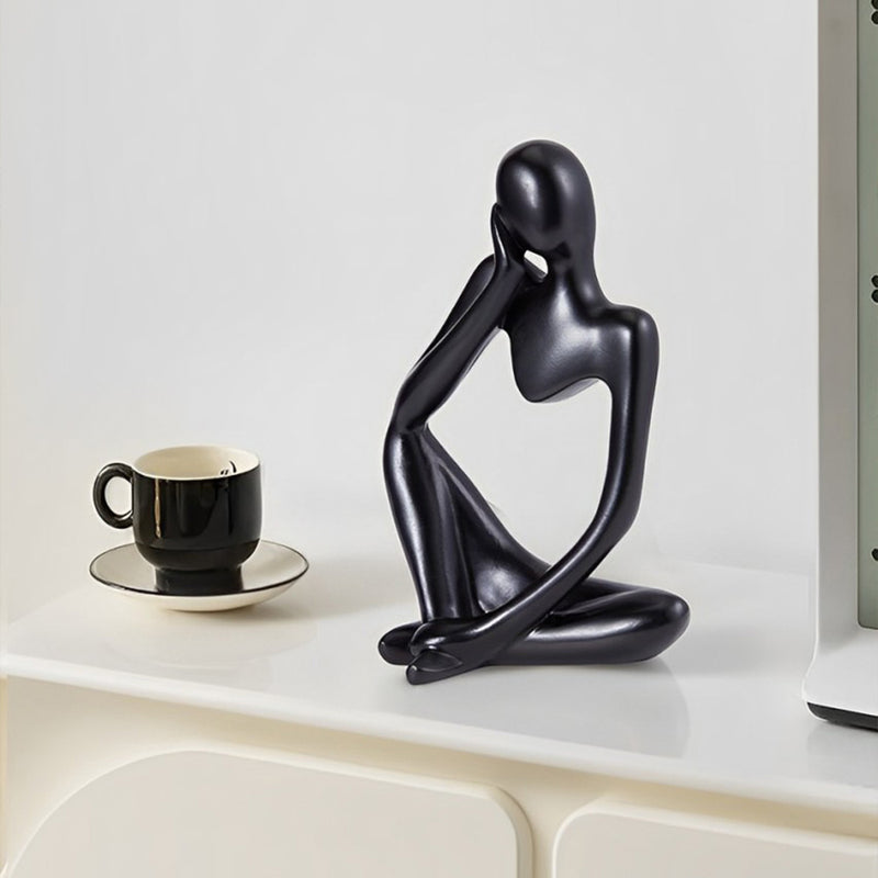 Lifeideas Thinker Resin Tabletop Abstract Decor