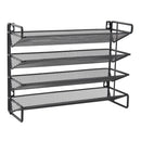 Livingandhome Metal Spice Rack Organizer 4-Tier