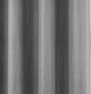 Enhanced Living Goodwood Silver Thermal, Energy Saving, Dimout Eyelet Curtains with Wave Pattern - Pair