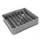 Lifeideas 3 Packs Underwear Drawer Organizer Storage Box Bra Tidy Socks Ties Draw Divider