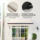 Outsunny 2.5 x 2m Electric Retractable Awning w/ Aluminium Frame