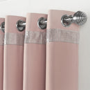 Palace Diamante Ring Top Blackout Curtains