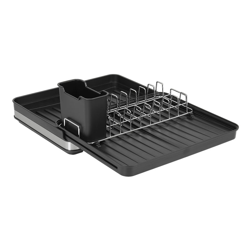 Lifeideas Black Expandable Dish Drying Rack