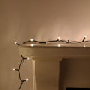 380 LED 23m Christmas Outdoor 8 Function Timer Lights in Warm White
