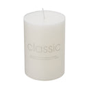 Lifeideas 6Pcs Unscented Pillar Candles Set