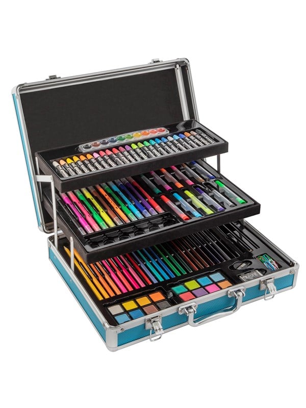 140 Piece Art Set in Metal Box