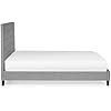Merida 150cm King Bed - Grey