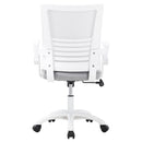 Livingandhome Modern Office Chair with Padded Seat and Mesh