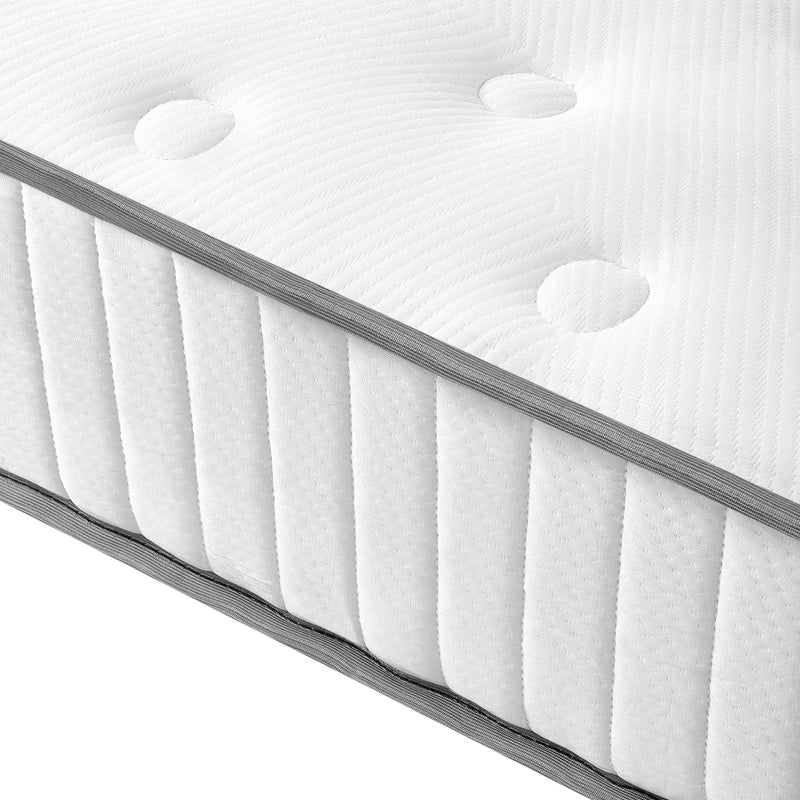 Livingandhome Single Mattress with 7-Zone Pocket Springs