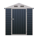 6x4FT/6x8FT Metal Apex Roof Garden Tool Storage Shed
