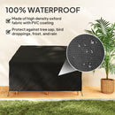 Outsunny 2 Seater Rain Cover Garden Sofa Chair Protector 140x84x56/94 cm
