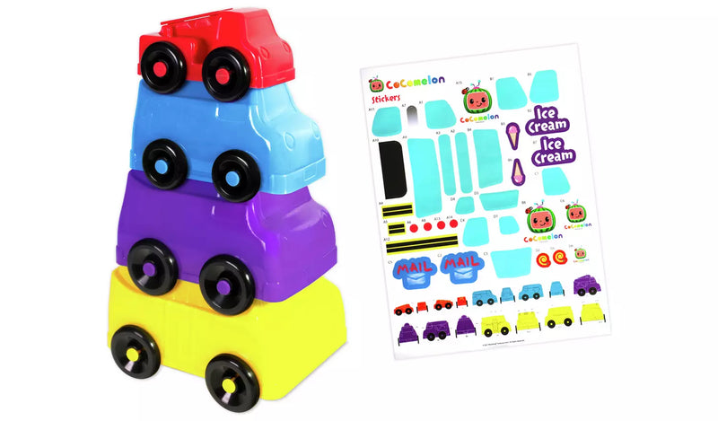 Cocomelon Stacking Vehicles