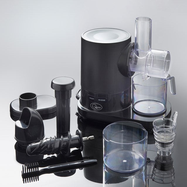 Quest Slow Masticating Juicer - Black