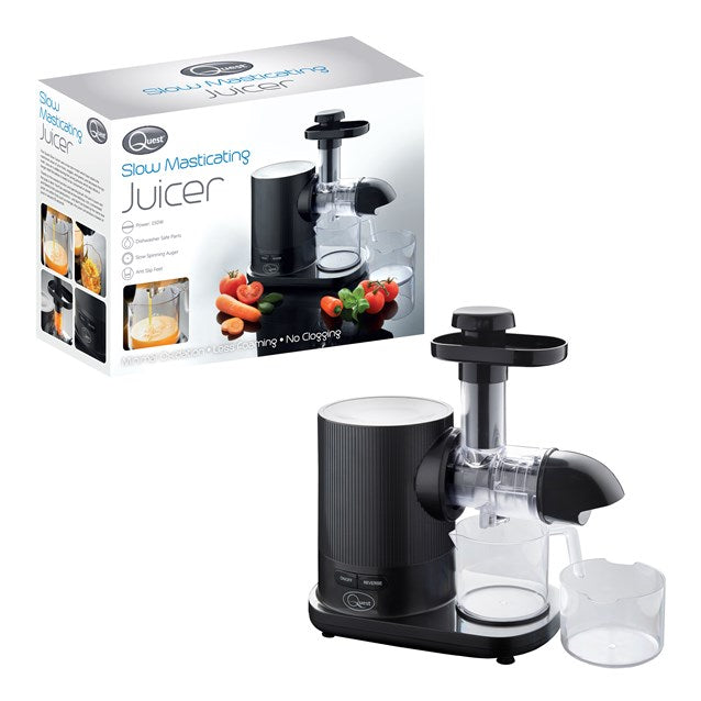 Quest Slow Masticating Juicer - Black