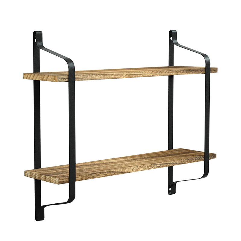 Cottonfy UK 2-Tier Home Decor Floating Wall Shelves