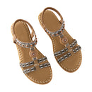 Pair of Casual Bohemian Sandals
