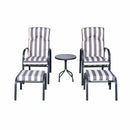 5 Piece Windsor Outdoor Bistro Set - Bistro Table And Chairs Set 2 – Garden Furniture, Garden Table, Garden Chairs, Folding Garden Chairs, Sun Loungers Set Of 2