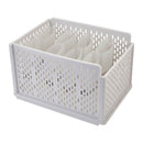 Lifeideas Plastic Stackable Clothes Storage Basket Drawer Organizer