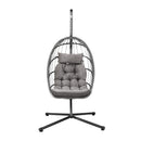 Breeins Hanging Chair with Stand and Cushion