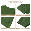 2-Piece Casual Outfits Knitted Lounge Set