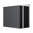 Breeins 4x6 FT Metal Pent Roof Garden Tool Storage Shed