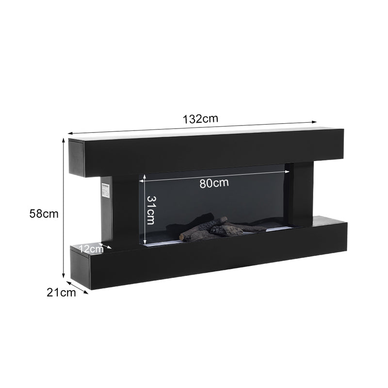 Wall Mounted Electric Fireplace